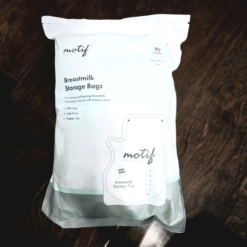 Motif Breastmilk Storage Bags 90 Count